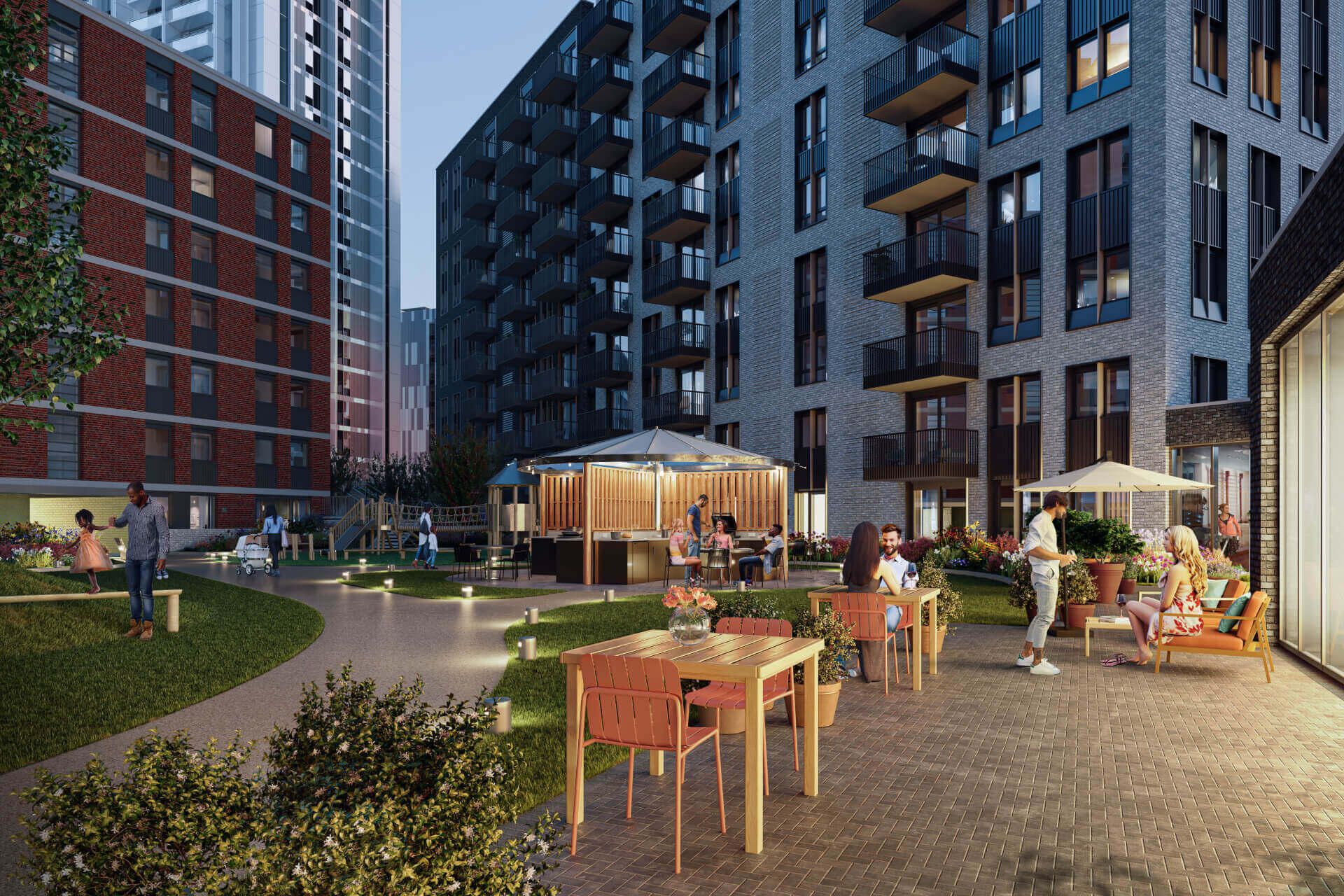 Rent apartment in Wembley at Repton Gardens Quintain Living